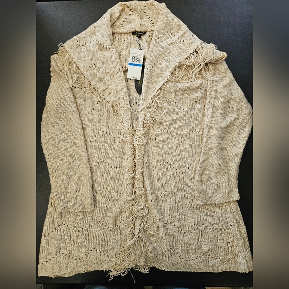 NWT - Cupio Shawl Wrap Cardigan - "Asiago" Color - Size XL - Picture 7 of 10